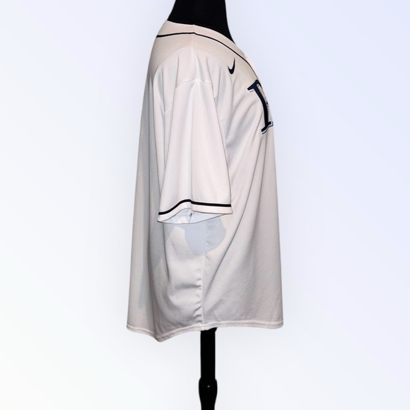 NIKE Authentic TAMPA BAY RAYS Men’s Baseball Jersey - XL White - Picture 4 of 10